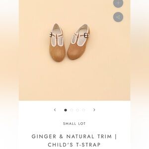 NWOT Tan Canvas Mary Jane shoes, brand- small lot, size 9